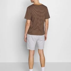 Meilleure vente ❤️ Pier One 2 PACK - Short - light grey /black Qualité garantie 100% pantalons normale homme 😍 -Pier One Soldes Magasin a95507bb1b644136a259c68258b032f4