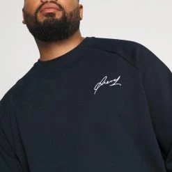 Meilleure vente 👏 Pier One Prix Abordable BIGBIG BASIC SCRIPT CREW - Sweatshirt pulls et gilets col rond homme 🎁 -Pier One Soldes Magasin ab8af1cee3d943b1a8fc586226466fe0