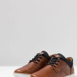 Sortie 🎉 Qualité garantie 100% Pier One LEATHER - Baskets basses sneakers rond homme 😀 -Pier One Soldes Magasin abb8748467734ed68857349c26cc08b6