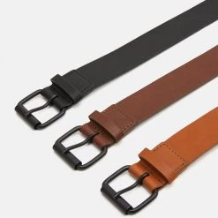 Tout neuf 🔥 Produit de première qualité Pier One 3 PACK - Ceinture ceintures boucle ardillon unisex 👍 -Pier One Soldes Magasin b0364017fcf94f5c99de183009107996