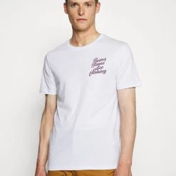 Vente flash ✔️ Pier One Rabais T-shirt imprimé t-shirts col rond homme 👏