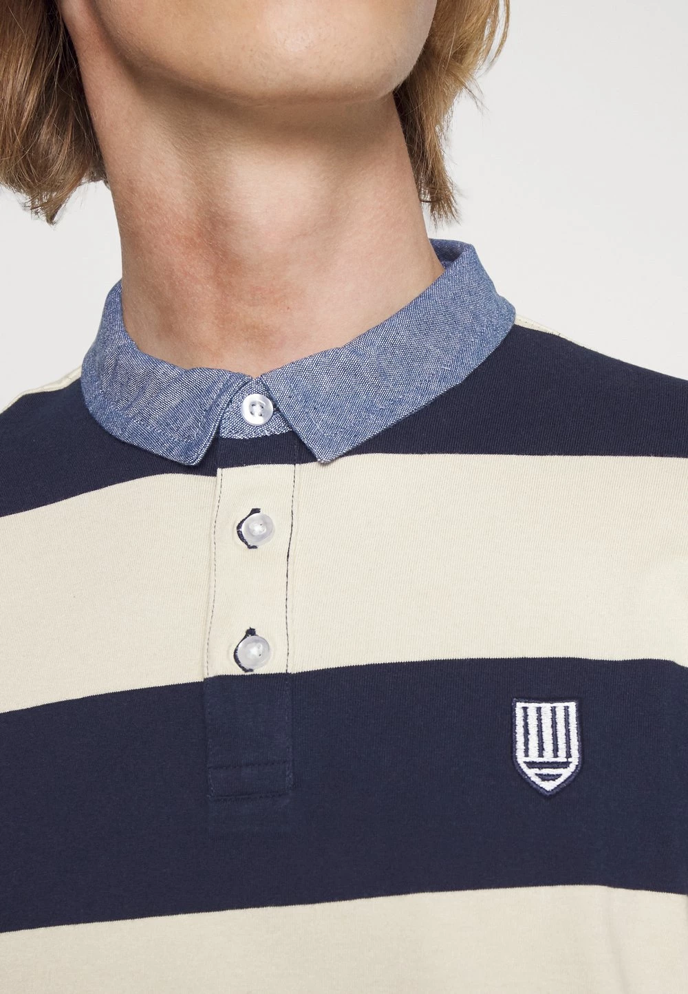 Coupon ⭐ Pier One Polo - dark blue/mottled beige Prix Sympa t-shirts & polos col polo homme 👍 8 Coupon ⭐ Pier One Polo - dark blue/mottled beige Prix Sympa t-shirts & polos col polo homme 👍 – Image 6