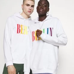 Sortie ❤️ Réduction Pier One PRIDE - Sweat à capuche pulls et gilets homme 🔥