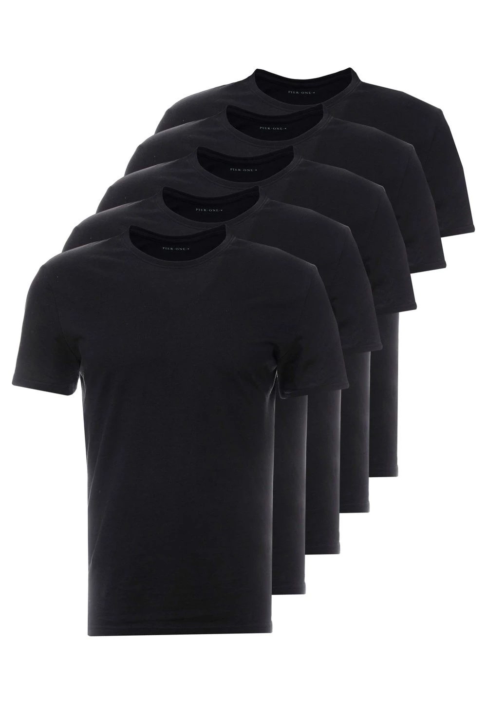 Budget 🎉 Pier One Prix Abordable 5 PACK - T-shirt basique t-shirts col rond homme 😀 8 Budget 🎉 Pier One Prix Abordable 5 PACK - T-shirt basique t-shirts col rond homme 😀 – Image 6