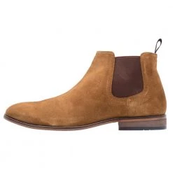 Grosses soldes ❤️ Première Qualité Pier One LEATHER - Bottines bottes rond homme 🛒