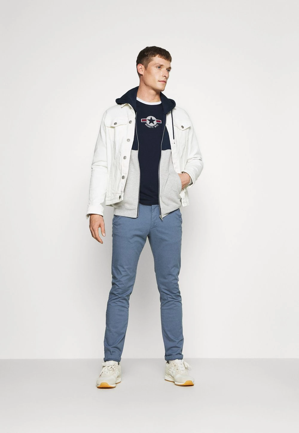 Le moins cher 🔔 Prix Dégriffé Pier One Sweat à capuche zippé pulls et gilets homme 🔔 4 Le moins cher 🔔 Prix Dégriffé Pier One Sweat à capuche zippé pulls et gilets homme 🔔 – Image 2