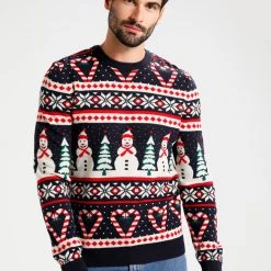 Vente flash 😀 Marchandise de première qualité Pier One Pullover pulls et gilets col rond homme 🧨