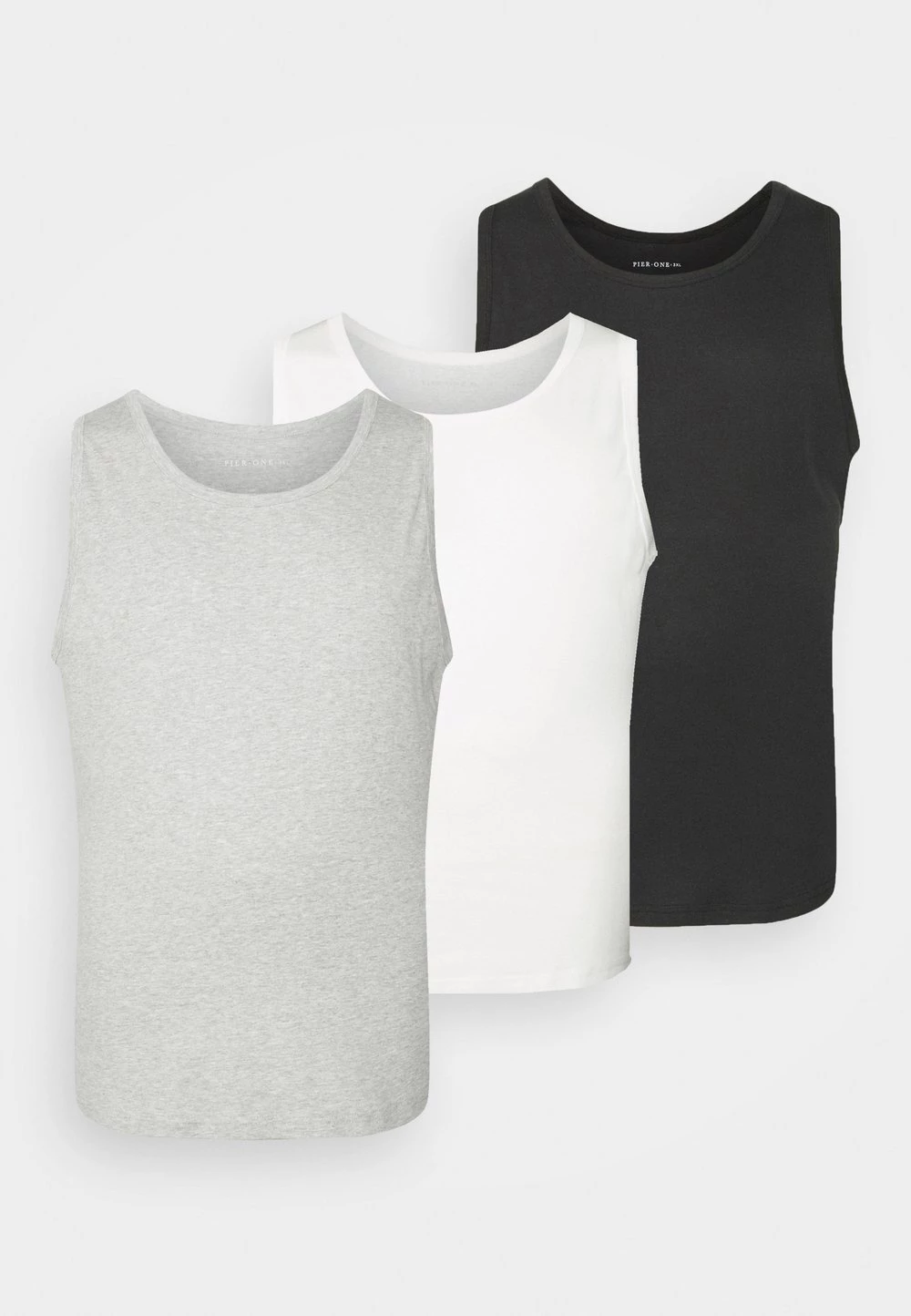 Coupon 🤩 Première Qualité Pier One 3 PACK - Caraco sous-vêtements & chaussettes encolure large ronde homme 💯 3 Coupon 🤩 Première Qualité Pier One 3 PACK - Caraco sous-vêtements & chaussettes encolure large ronde homme 💯