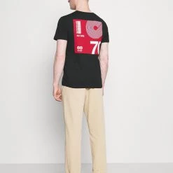 Meilleur prix 🧨 Pier One Prix Compétitif T-shirt imprimé t-shirts col rond homme 🎉