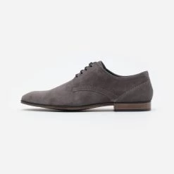Meilleure vente 🎁 Soldes Pier One LEATHER - Derbies & Richelieus chaussures de ville carré homme 😀