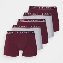 Promo ✨ Pier One 5 PACK - Shorty Vendre-Réclame sous-vêtements & chaussettes normale homme 🌟