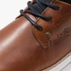 Sortie 🎉 Qualité garantie 100% Pier One LEATHER - Baskets basses sneakers rond homme 😀 -Pier One Soldes Magasin d45edf1964d54640858eea8182cbb347