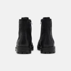 Nouveau 🧨 Pier One LEATHER - Bottines à lacets Bas Prix bottes rond homme 😀 -Pier One Soldes Magasin d65cc3db4d844938aaad68b016a1a117