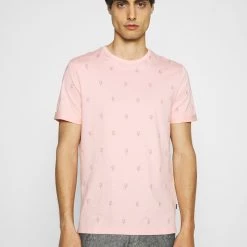 Budget 😍 Pier One Qualité Excellente T-shirt imprimé t-shirts col rond homme ⭐