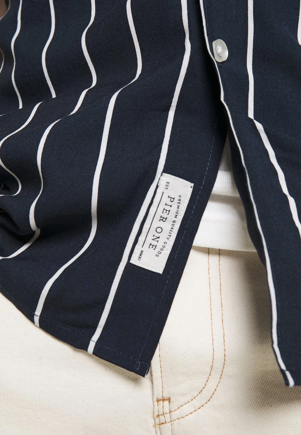 Remise ⭐ Excellente qualité Pier One Chemise chemises col revers homme ⌛ 8 Remise ⭐ Excellente qualité Pier One Chemise chemises col revers homme ⌛ – Image 6