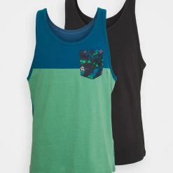 Vente flash 🌟 Prix De Rêve Pier One 2 PACK - Débardeur t-shirts encolure large ronde homme 🔥 -Pier One Soldes Magasin d94b0c9d54264bfbafcecee1ff187aa9