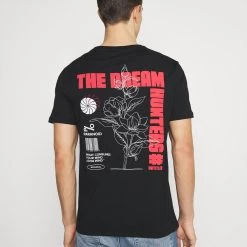 Vente flash 🛒 Pier One Prix Cassé T-shirt imprimé t-shirts col rond homme ⌛