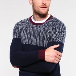 Grosses soldes 🛒 Marchandise de première qualité Pier One Pullover pulls et gilets col rond homme 🧨