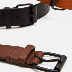 Tout neuf 🔥 Produit de première qualité Pier One 3 PACK - Ceinture ceintures boucle ardillon unisex 👍 -Pier One Soldes Magasin e0f11aa94c50410691693ddd4a5cfdc3