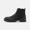Nouveau 🔔 Pier One Vendre-Réclame LEATHER - Bottines à lacets bottes rond homme 🔥 -Pier One Soldes Magasin e36f3f22d9274306bade25fd738179f6