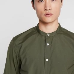 Remise ❤️ Pier One Produit de première qualité 2 PACK - Chemise chemises col mao homme 😀 -Pier One Soldes Magasin e61d982891db443cb20fcf452cc69907