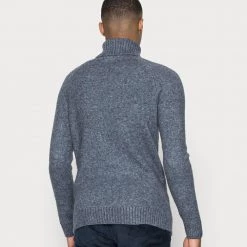 Bon marché ✔️ Pier One Un Tarif Préférentiel ESSENTIAL WINTER TURTLENECK / 512 - MOTTLED BLUE - Pullover pulls et gilets col roul&eacute; homme 🌟 -Pier One Soldes Magasin e68499dd110c4cac9a03fa0946c68f87