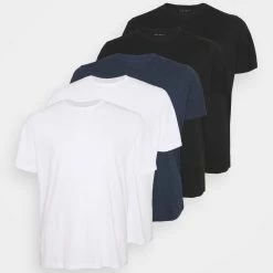 Coupon ✔️ Prix Accessible Pier One 5 PACK - T-shirt basique t-shirts col rond homme 🔔 19 Coupon ✔️ Prix Accessible Pier One 5 PACK - T-shirt basique t-shirts col rond homme 🔔 -Pier One Soldes Magasin ede30f4901eb4a909669219207e889a5