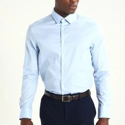 Offres 🎁 Pier One Première Qualité Chemise classique costumes col kent homme 👏