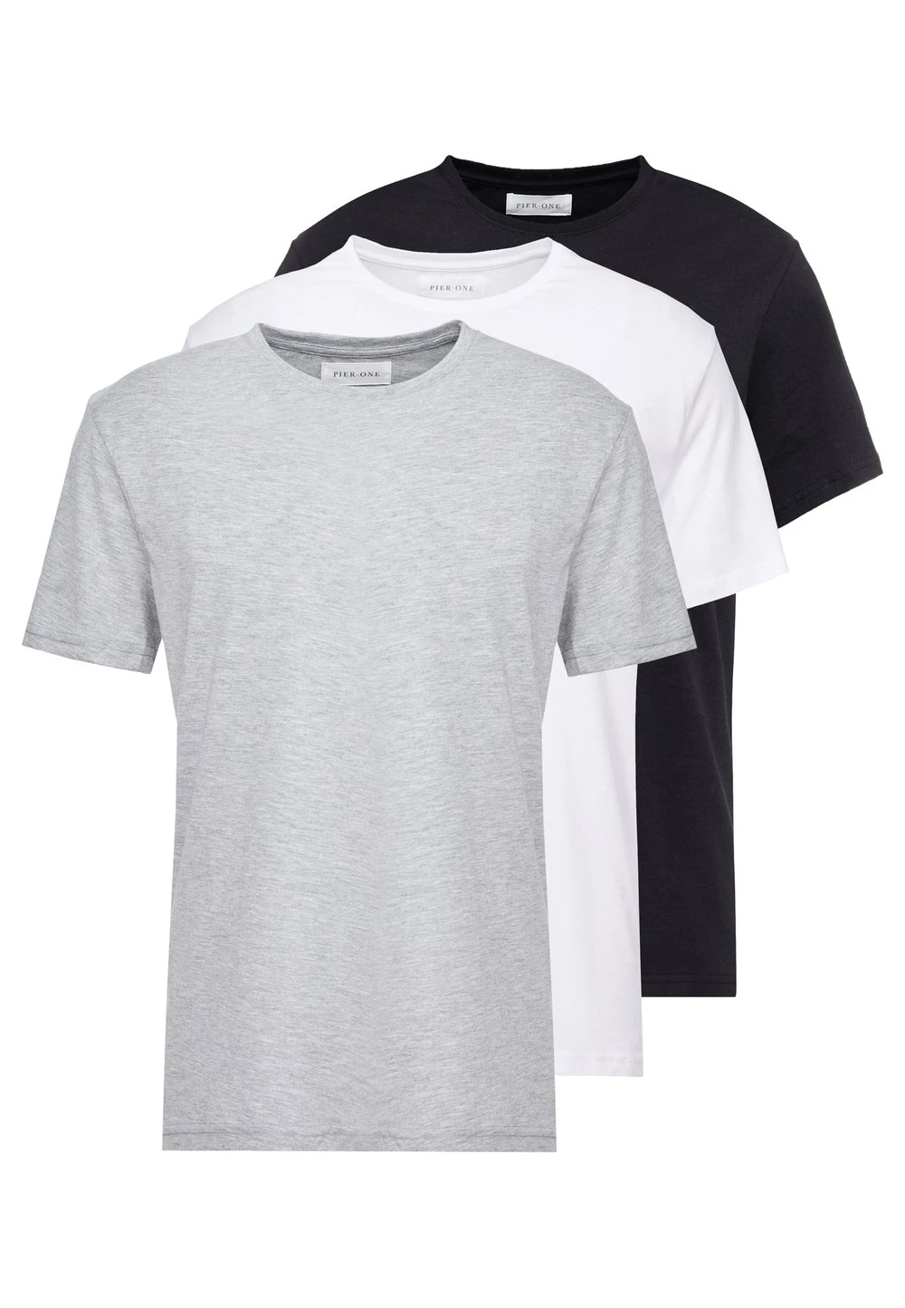 Top 10 🧨 Qualité Fiable Pier One 3 PACK - T-shirt basique t-shirts col rond homme 🔥 16 Top 10 🧨 Qualité Fiable Pier One 3 PACK - T-shirt basique t-shirts col rond homme 🔥 – Image 14