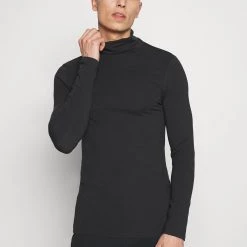 Grosses soldes ⭐ Prix Raisonnable Pier One 2 PACK - T-shirt à manches longues t-shirts & polos col roulé homme 👍 -Pier One Soldes Magasin f96a38dd458040bb8ba797214d8d74e6