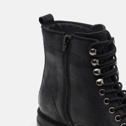 Nouveau 🧨 Pier One LEATHER - Bottines à lacets Bas Prix bottes rond homme 😀 -Pier One Soldes Magasin f98867fd6a794eddb2e4fb95187d1b01