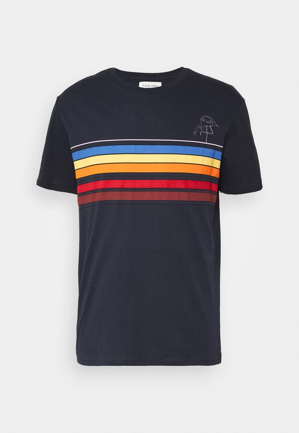 De gros 👏 Pier One Première Qualité T-shirt imprimé t-shirts col rond homme 🌟 8 De gros 👏 Pier One Première Qualité T-shirt imprimé t-shirts col rond homme 🌟 – Image 6