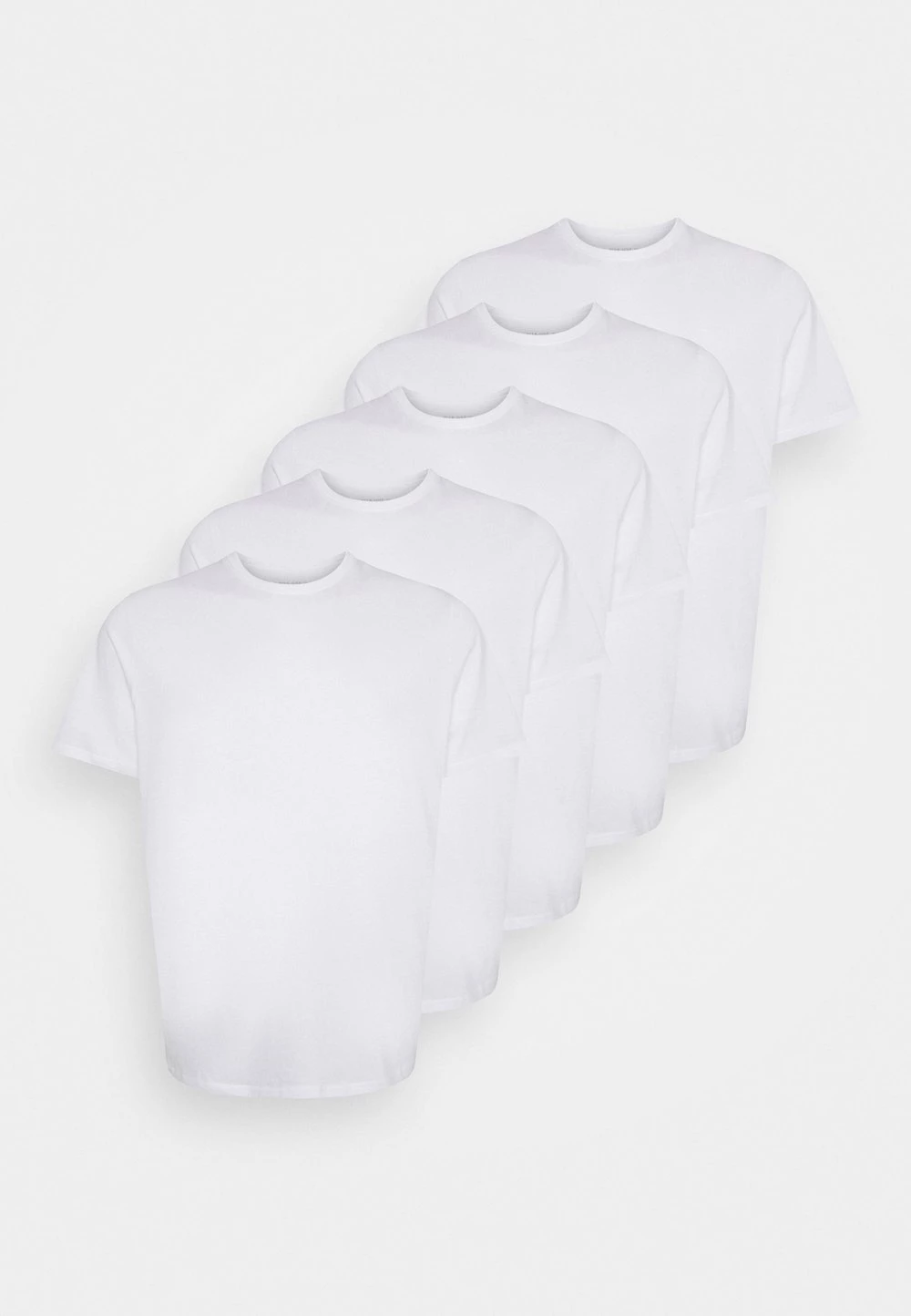 Coupon ✔️ Prix Accessible Pier One 5 PACK - T-shirt basique t-shirts col rond homme 🔔 10 Coupon ✔️ Prix Accessible Pier One 5 PACK - T-shirt basique t-shirts col rond homme 🔔 – Image 8