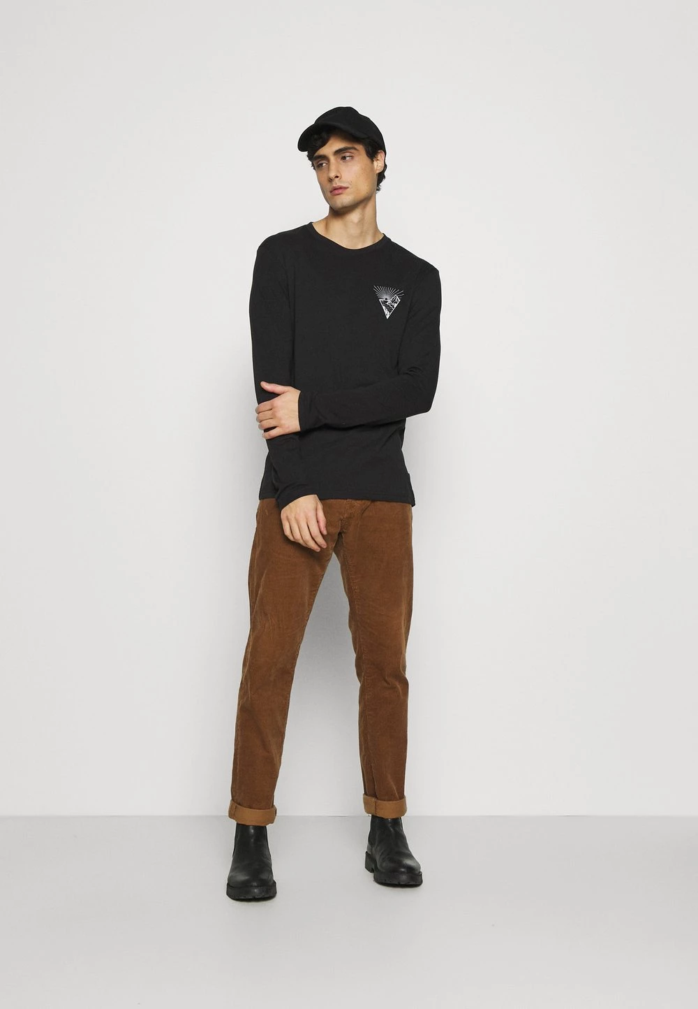 Meilleure affaire 💯 Pier One Bas Prix T-shirt à manches longues t-shirts col rond homme 😀 4 Meilleure affaire 💯 Pier One Bas Prix T-shirt à manches longues t-shirts col rond homme 😀 – Image 2