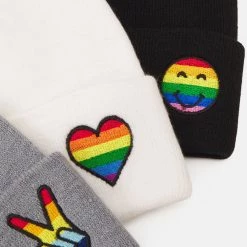 Budget 🛒 Meilleure qualité Pier One PRIDE 3 PACK UNISEX - Bonnet casquettes, chapeaux et bonnets chin&eacute; ⌛ -Pier One Soldes Magasin fd353535df6546dfacfb9a6ba902fdd7